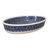 Baker, Oval, 11" x 7.5" in "Ditsy Daisies" by Zaklady | Y349A-D120