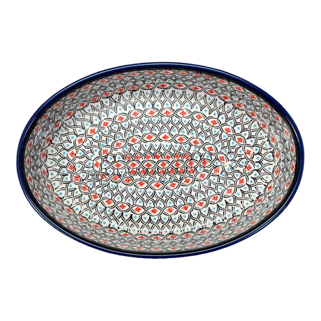 Baker, Oval, 11" x 7.5" in "Beaded Turquoise" by Zaklady | Y349A-DU203