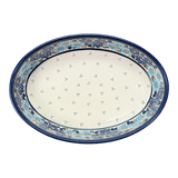 Baker, Oval, 11" x 7.5" in "Garden Party Blues" by Zaklady | Y349A-DU50