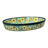 Baker, Oval, 12.25" in "Sunny Meadow" by Zaklady | Y350A-ART332