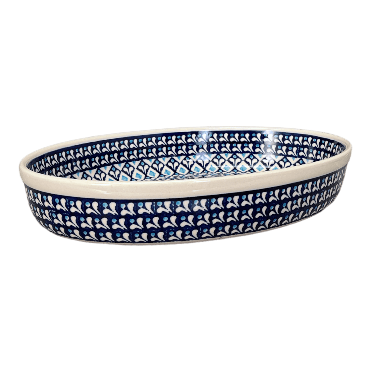 Baker, Oval, 12.25" in "Mosaic Blues" by Zaklady | Y350A-D910