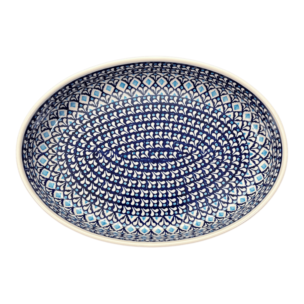 Baker, Oval, 12.25" in "Mosaic Blues" by Zaklady | Y350A-D910