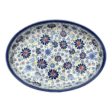 Baker, Oval, 12.25" in "Floral Explosion" by Zaklady | Y350A-DU126