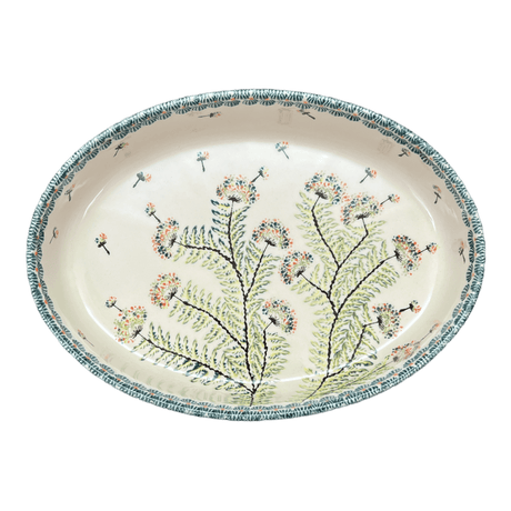 Baker, Oval, 12.25" in "Dandelions" by Zaklady | Y350A-DU201