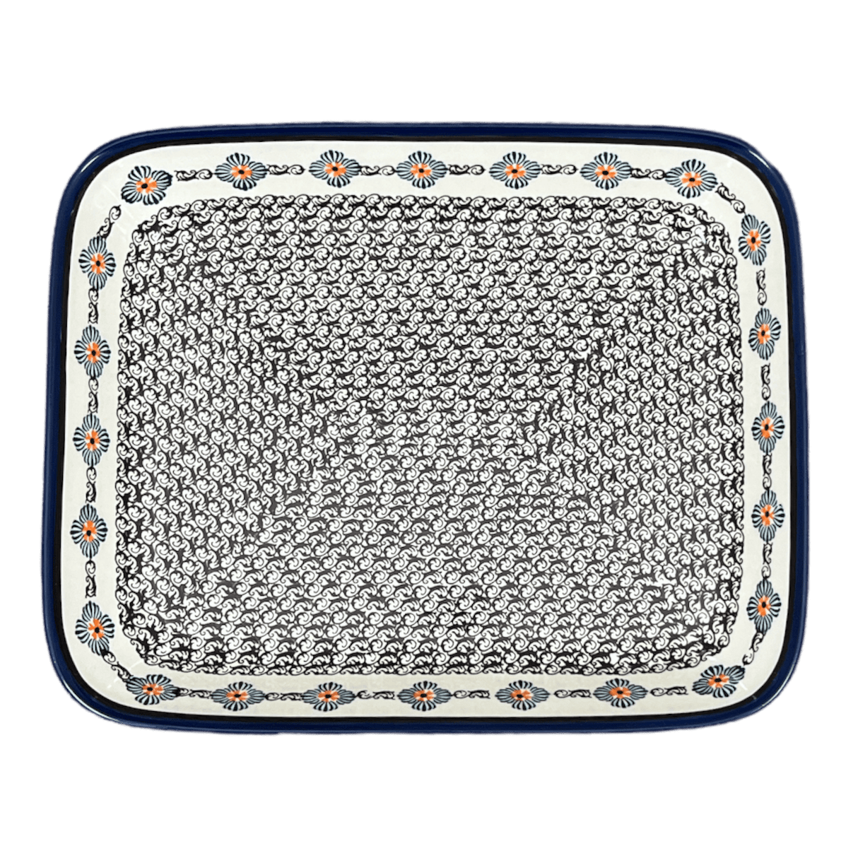 Baker, Rectangular, 10.5" x 13" in "Mesa Verde Midnight" by Zaklady | Y372A-A1159A