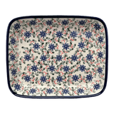 Baker, Rectangular, 10.5" x 13" in "Swirling Flowers" by Zaklady | Y372A-A1197A