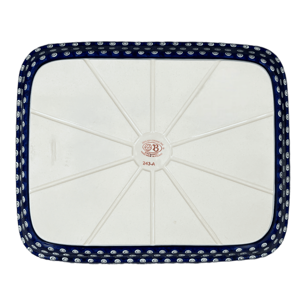 Baker, Rectangular, 10.5" x 13" in "Petite Floral Peacock" by Zaklady | Y372A-A166A