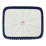 Baker, Rectangular, 10.5" x 13" in "Petite Floral Peacock" by Zaklady | Y372A-A166A