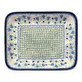 Baker, Rectangular, 10.5" x 13" in "Blue Tulips" by Zaklady | Y372A-ART160