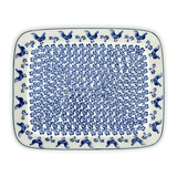 Baker, Rectangular, 10.5" x 13" in "Rooster Blues" by Zaklady | Y372A-D1149