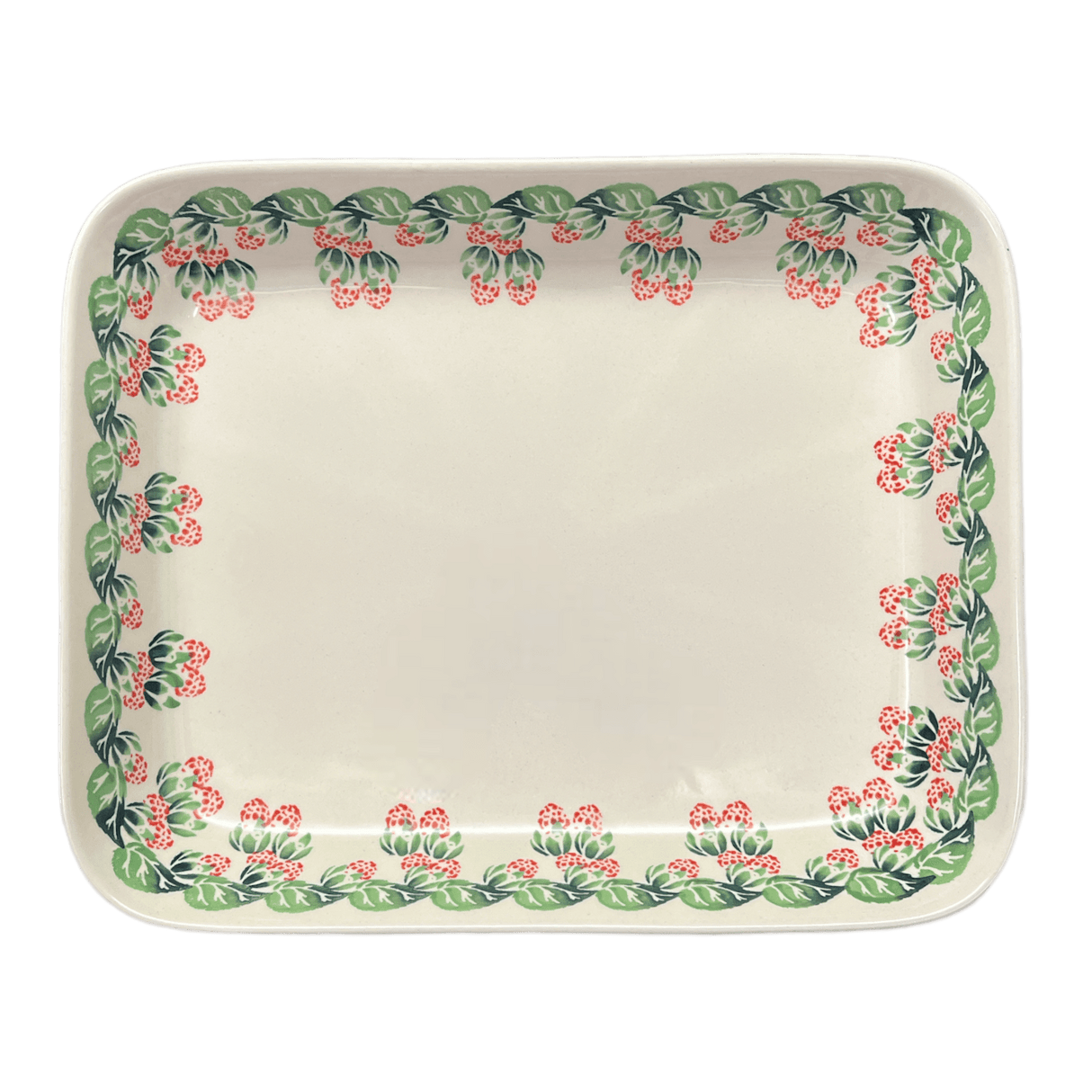 Baker, Rectangular, 10.5" x 13" in "Raspberry Delight" by Zaklady | Y372A-D1170