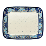 Baker, Rectangular, 10.5" x 13" in "Garden Party Blues" by Zaklady | Y372A-DU50