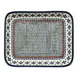 Baker, Rectangular, 10.5" x 13" in "Emerald Mosaic" by Zaklady | Y372A-DU60