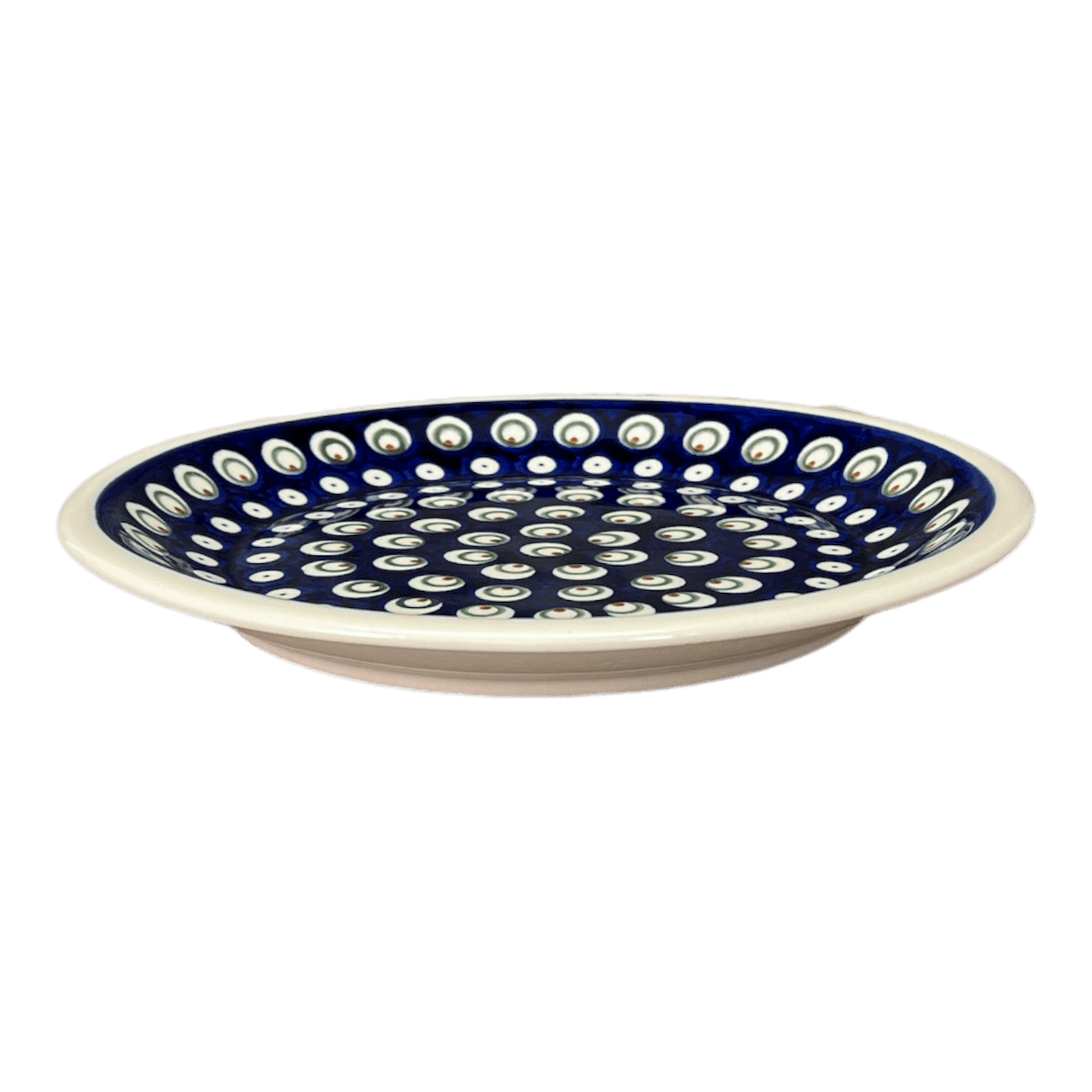 Plate, Round, 9.5" in "Peacock Burst" by Zaklady | Y1001-D487