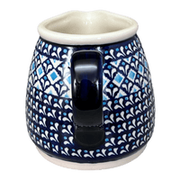 A picture of a Polish Pottery 1.2L Pitcher (Mosaic Blues) | Y463-D910 as shown at PolishPotteryOutlet.com/products/1-2l-pitcher-mosaic-blues-y463-d910