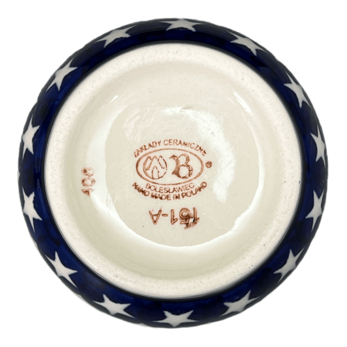 Bowl, Round, Bubble, Sugar Bowl, Small, 3.5" in "Stars & Stripes" by Zaklady | Y729-D81