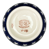 Bowl, Round, Bubble, Sugar Bowl, Small, 3.5" in "Stars & Stripes" by Zaklady | Y729-D81