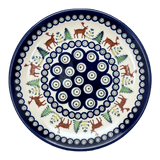 Plate, Round, Dessert, 7.75" in "Evergreen Moose" by Zaklady | Y814-A992A