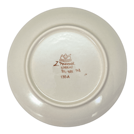 Plate, Round, Dessert, 7.75" in "Bloomin' Sky" by Zaklady | Y814-ART148