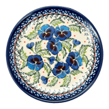 Plate, Round, Dessert, 7.75" in "Pansies in Bloom" by Zaklady | Y814-ART277