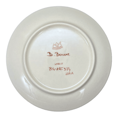 Plate, Round, Dessert, 7.75" in "Something Blue" by Zaklady | Y814-ART374