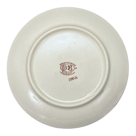 Plate, Round, Dessert, 7.75" in "Rooster Blues" by Zaklady | Y814-D1149