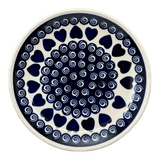 Plate, Round, Dessert, 7.75" in "Swirling Hearts" by Zaklady | Y814-D467