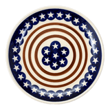 Plate, Round, Dessert, 7.75" in "Stars & Stripes" by Zaklady | Y814-D81