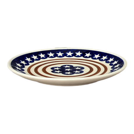 Plate, Round, Dessert, 7.75" in "Stars & Stripes" by Zaklady | Y814-D81