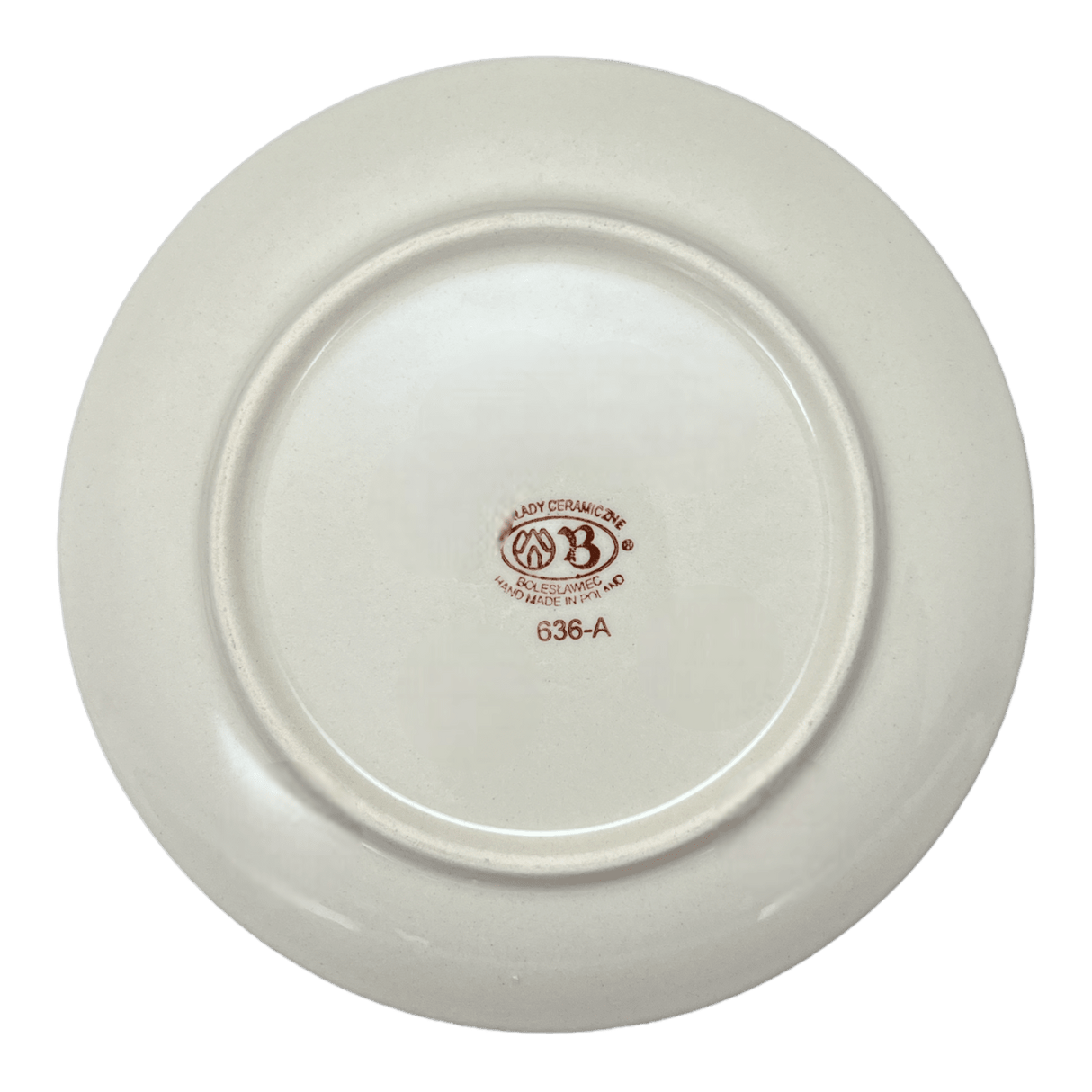 Plate, Round, Dessert, 7.75" in "Floral Pine" by Zaklady | Y814-D914