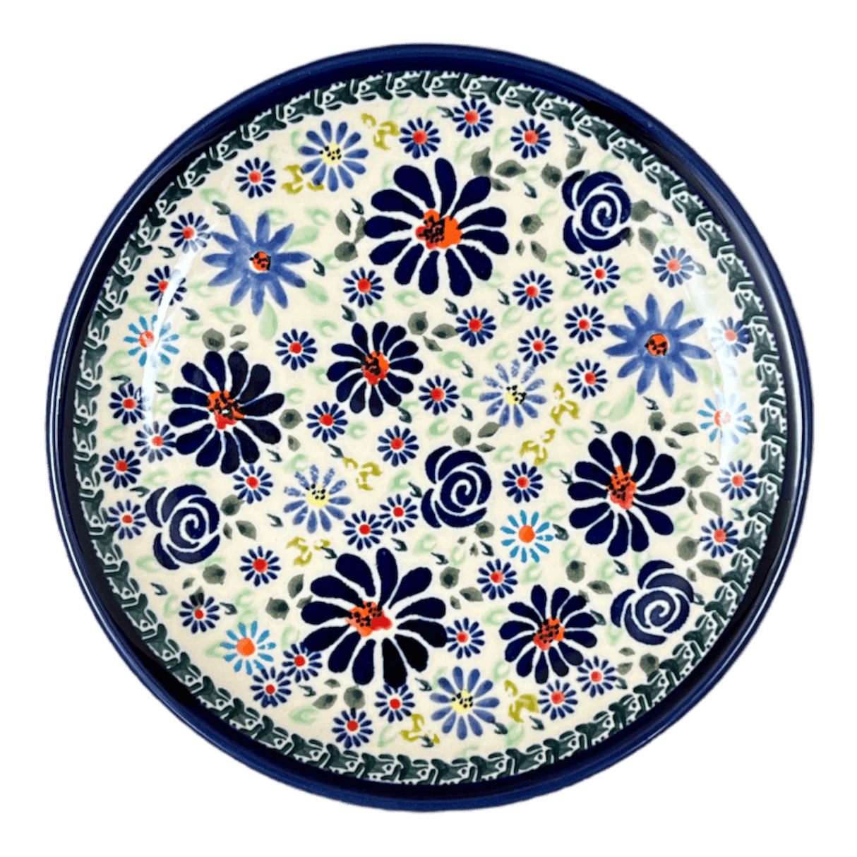 Plate, Round, Dessert, 7.75" in "Floral Explosion" by Zaklady | Y814-DU126