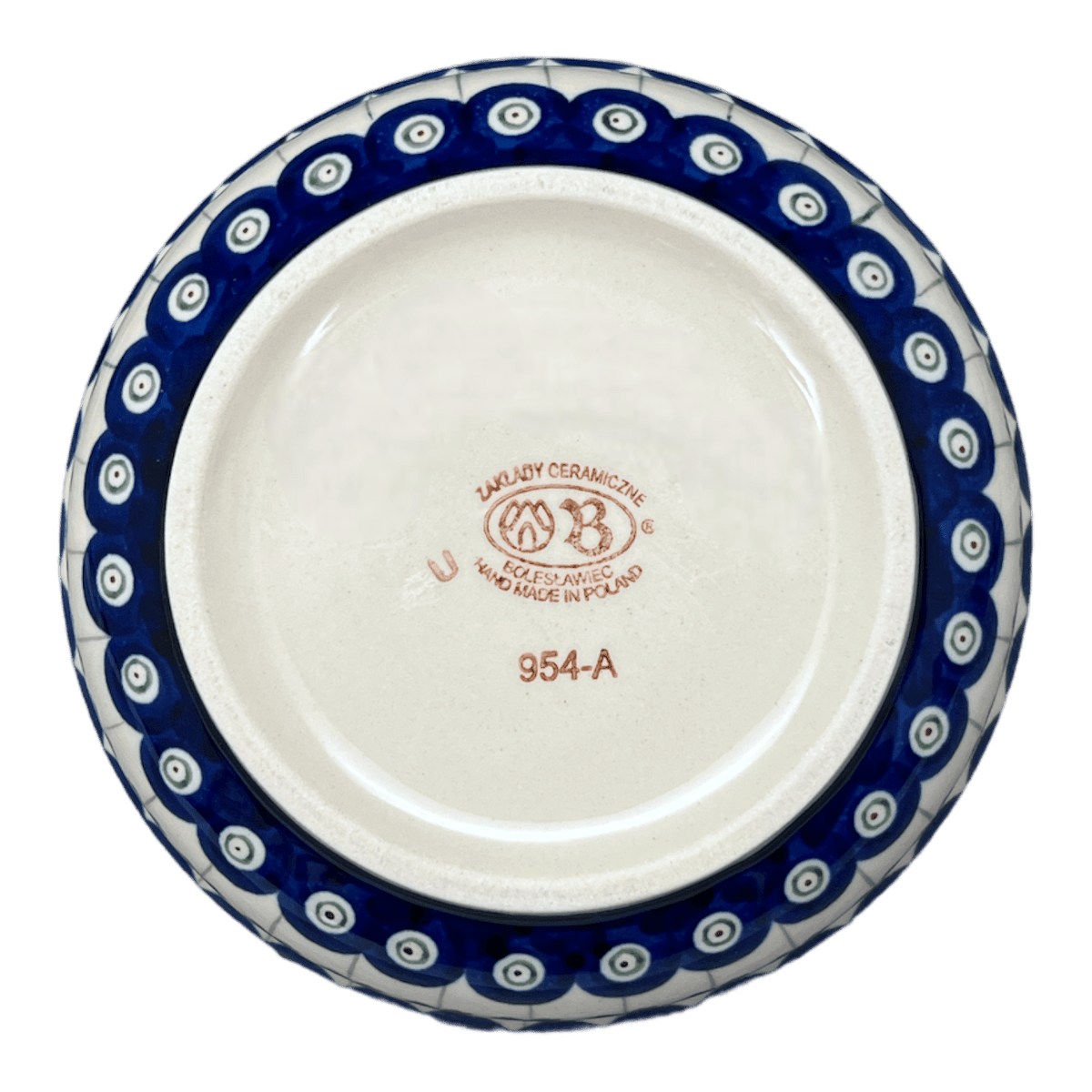 Bowl, Round, Magnolia, 6" in "Petite Floral Peacock" by Zaklady | Y833A-A166A