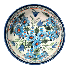 Polish Pottery 6" Magnolia Bowl (Julie's Garden) | Y833A-ART165 Additional Image at PolishPotteryOutlet.com
