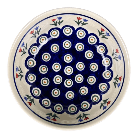 Bowl, Round, Magnolia, 6" in "Peacock Tulip Medley" by Zaklady | Y833A-D809