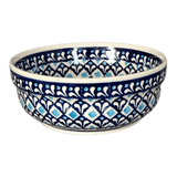 Bowl, Round, Magnolia, 6" in "Mosaic Blues" by Zaklady | Y833A-D910
