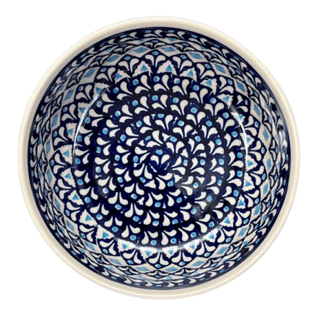 Bowl, Round, Magnolia, 6" in "Mosaic Blues" by Zaklady | Y833A-D910