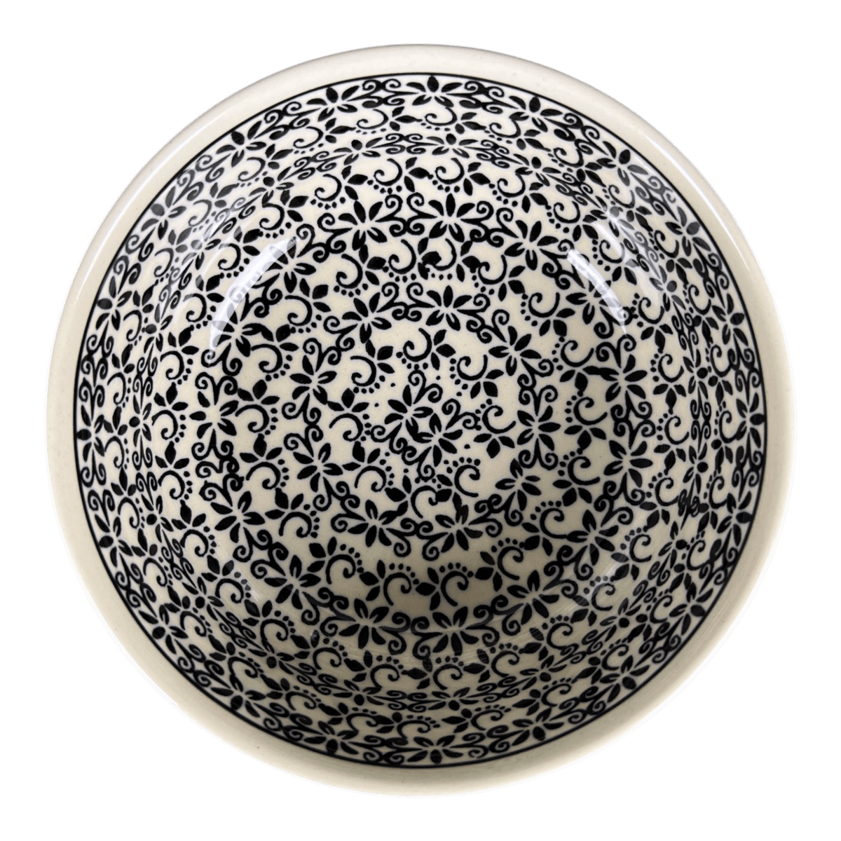 Bowl, Round, Magnolia, 6" in "Midnight Lace" by Zaklady | Y833A-D941