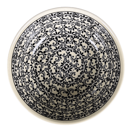 Bowl, Round, Magnolia, 6" in "Midnight Lace" by Zaklady | Y833A-D941