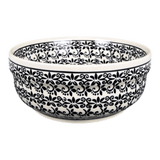 Bowl, Round, Magnolia, 6" in "Midnight Lace" by Zaklady | Y833A-D941