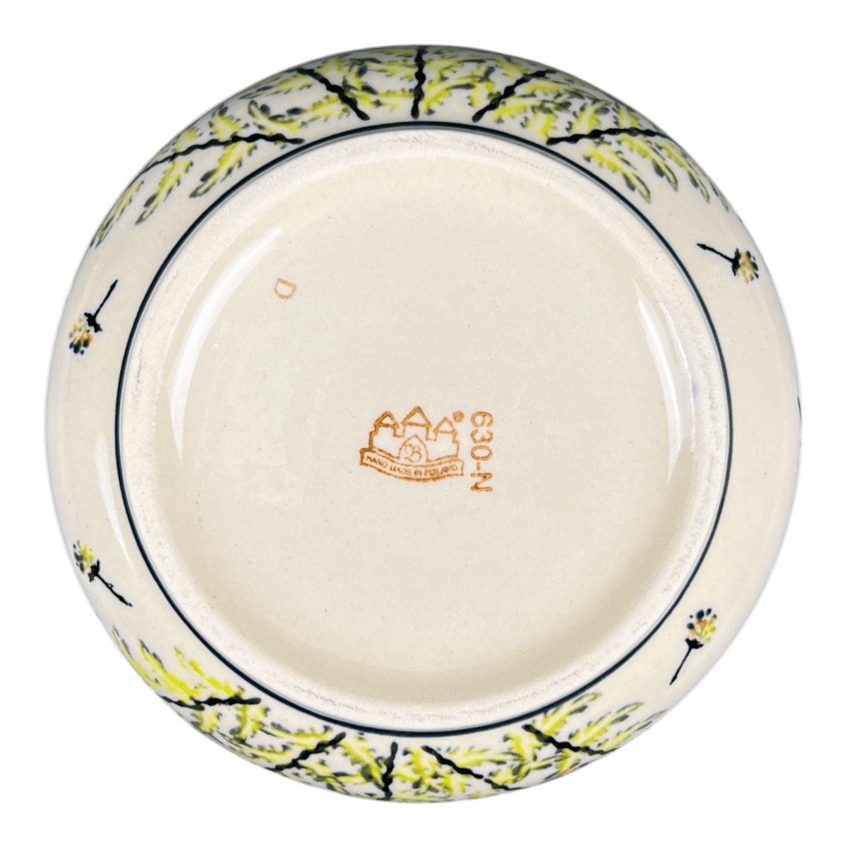 Bowl, Round, Magnolia, 6" in "Dandelions" by Zaklady | Y833A-DU201