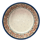 Bowl, Round, Magnolia, 6" in "Orange Wreath" by Zaklady | Y833A-DU52