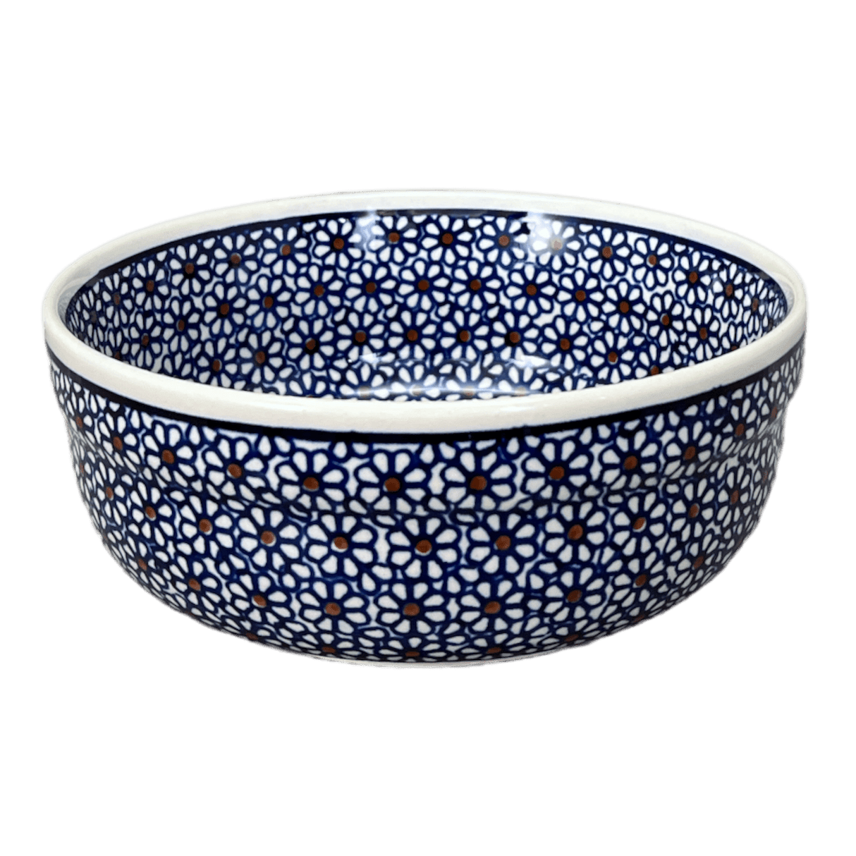 Bowl, Round, Magnolia, 7.25" in "Ditsy Daisies" by Zaklady | Y834A-D120