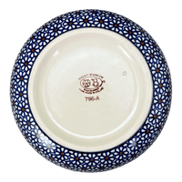 A picture of a Polish Pottery Bowl, Round, Magnolia, 7.25" in "Ditsy Daisies" by Zaklady | Y834A-D120 as shown at PolishPotteryOutlet.com/products/7-25-magnolia-bowl-daisy-dot-y834a-d120