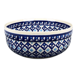 Bowl, Round, Magnolia, 7.25" in "Mosaic Blues" by Zaklady | Y834A-D910