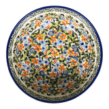 Bowl, Round, Magnolia, 7.25" in "Floral Swallows" by Zaklady | Y834A-DU182