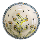 Bowl, Round, Magnolia, 7.25" in "Dandelions" by Zaklady | Y834A-DU201