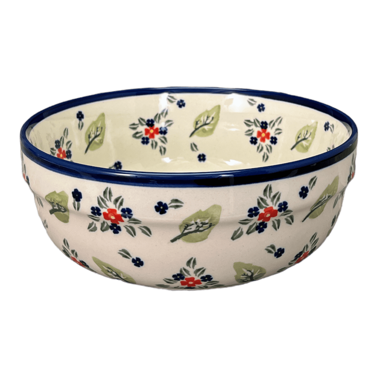 Bowl, Round, Magnolia, 8" in "Mountain Flower" by Zaklady | Y835A-A1109A