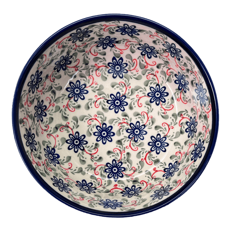 Bowl, Round, Magnolia, 8" in "Swirling Flowers" by Zaklady | Y835A-A1197A