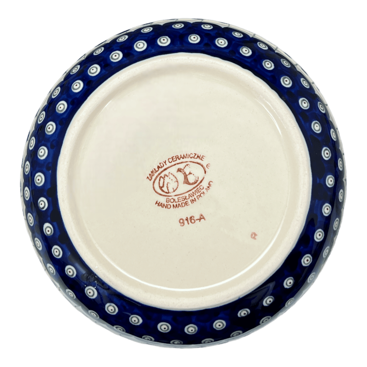 Bowl, Round, Magnolia, 8" in "Petite Floral Peacock" by Zaklady | Y835A-A166A