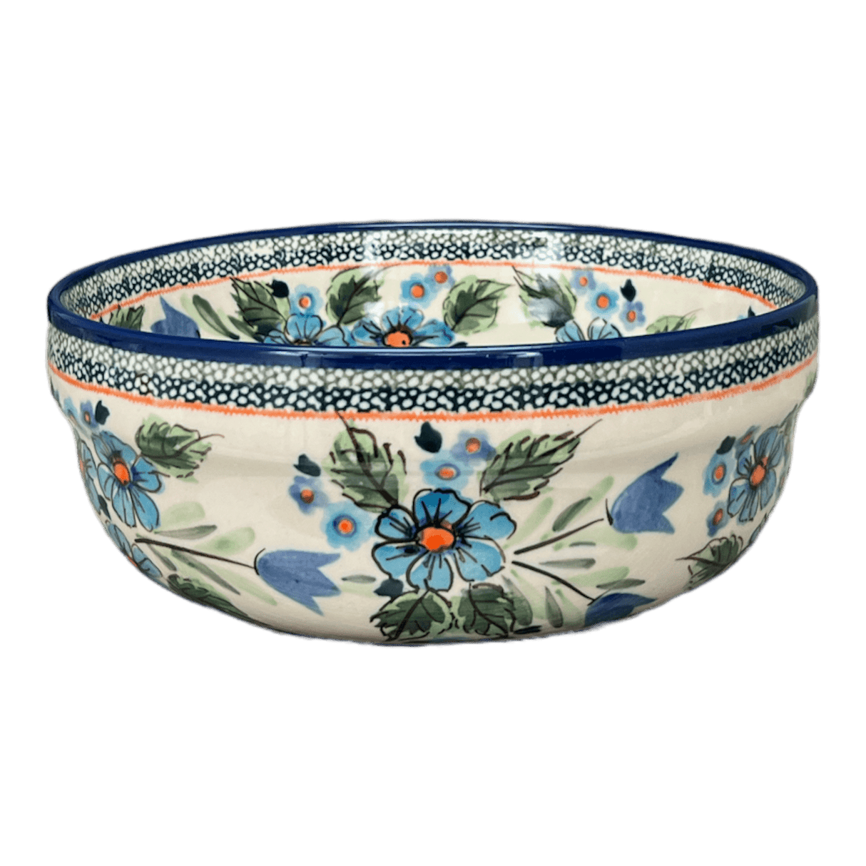 Bowl, Round, Magnolia, 8" in "Julie's Garden" by Zaklady | Y835A-ART165